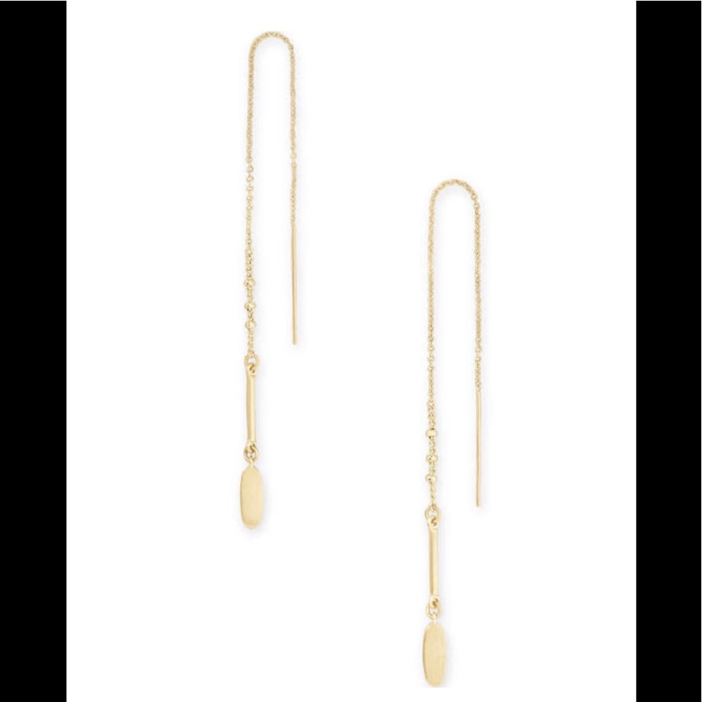 Brand New Kendra Scott Fern Threader Earrings